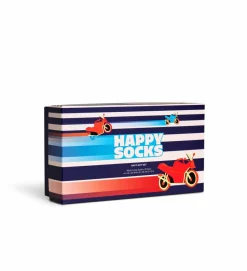 3-pack Navy Gift Set Navy*Happy Socks Hot