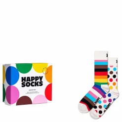Happy Socks 2-pack Pride Socks Gift Set White Vit Discount