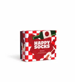 2-pack Wine Gift Set Blue*Happy Socks Discount