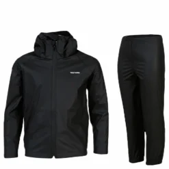 Packable Rain Set Youth Black*Tretorn Clearance