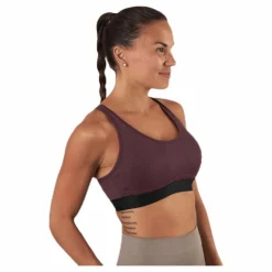 Padded Crossback Bra Purple*Stay in place Hot