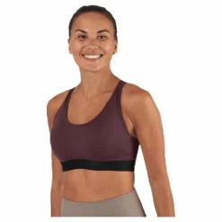 Padded Crossback Bra Purple*Stay in place Hot