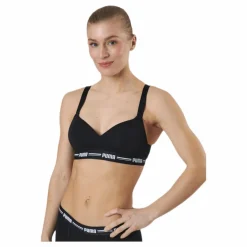 Padded Top Black*Puma Hot