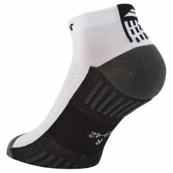 Babolat Padel Quarter Socks White Black Vit Discount