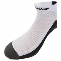 Babolat Padel Quarter Socks White Black Vit Discount
