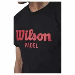 Wilson Padel Scrpt Tee Black Svart New