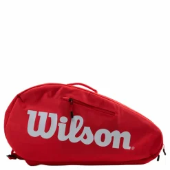 Wilson Padel Super Tour Bag 2022 Red/white Röd