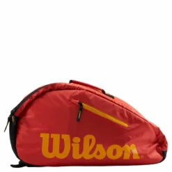 Padel Youth Racquet Bag Orange/yellow*Wilson Clearance