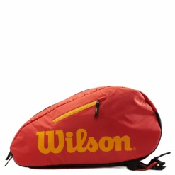Padel Youth Racquet Bag Orange/yellow*Wilson Clearance