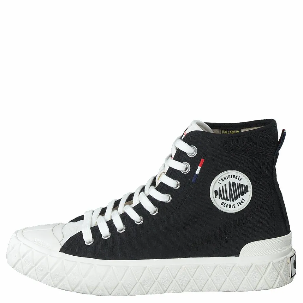 Palladium Palla Ace Cvs Mid Black/mashmalllow Svart Online