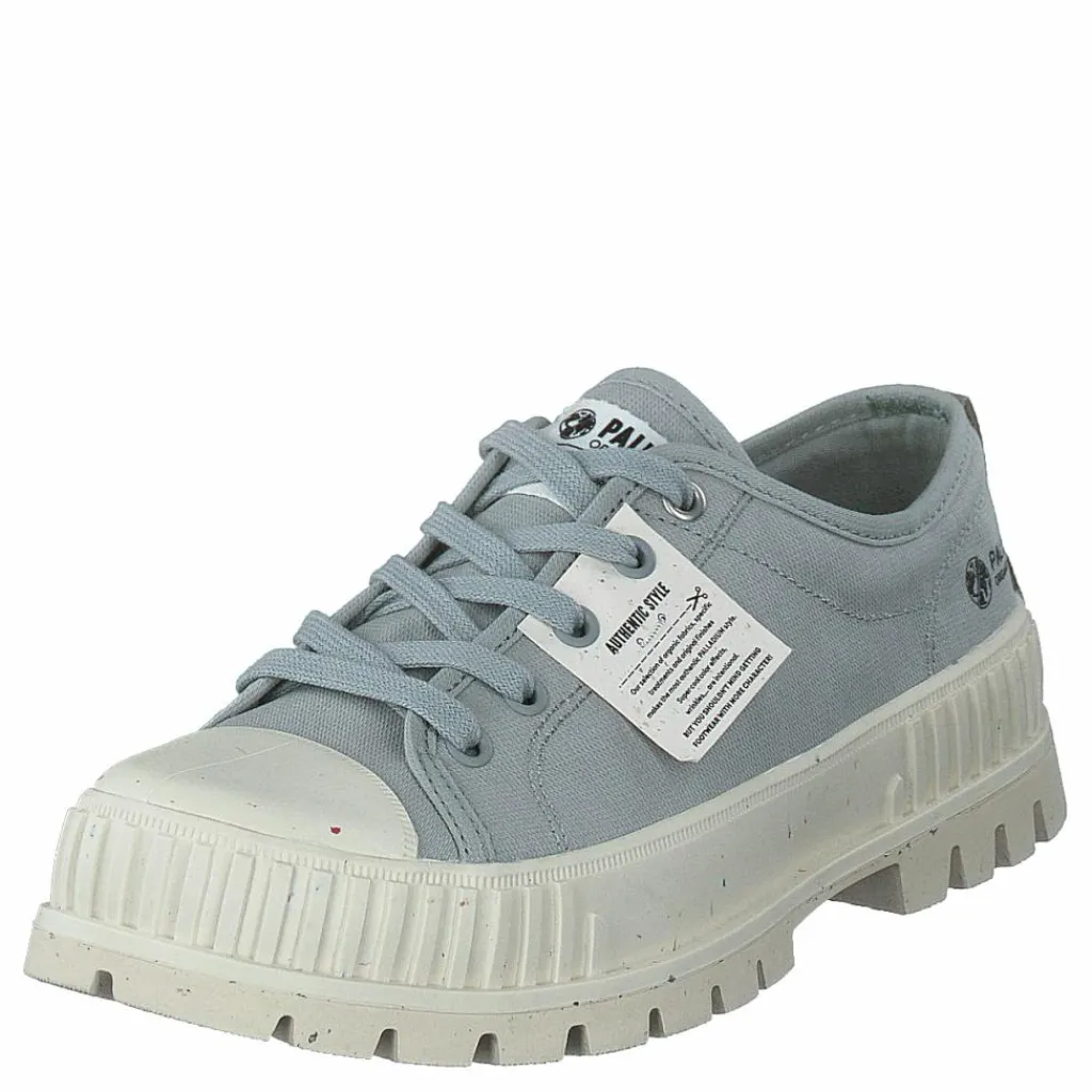 Palladium Pallashock Lo Org Belgian Block Grå Sale