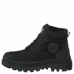Palladium Pallatrooper Sc Wp+ Black/black Svart Outlet