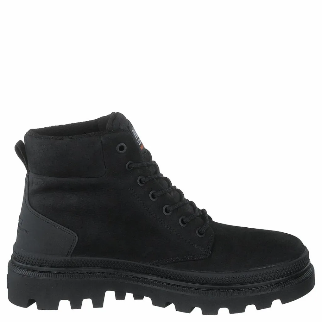Palladium Pallatrooper Sc Wp+ Black/black Svart Outlet