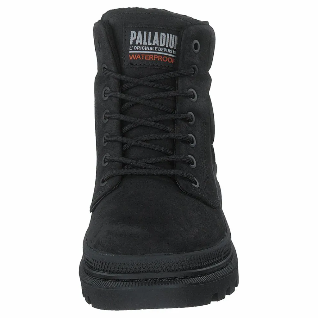 Palladium Pallatrooper Sc Wp+ Black/black Svart Outlet