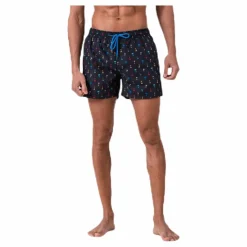 Happy Socks Palm Beach Swim Shorts Black Svart Clearance