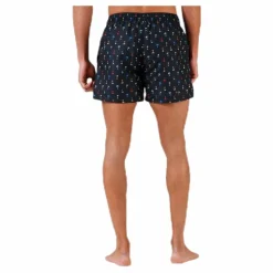Happy Socks Palm Beach Swim Shorts Black Svart Clearance