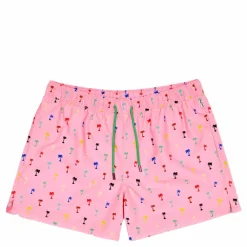 Palm Swim Shorts Medium Pink*Happy Socks Sale