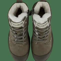 Palladium Pampa Hi Zip Wl Rocks Green