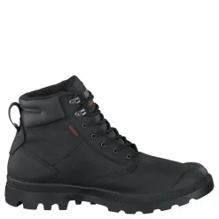 Palladium Pampa Shield Wp+ Lth Black Svart Clearance