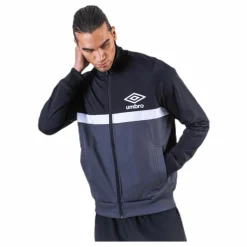 Panelled Track Top Black*Umbro New