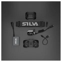 Pannlampa Cross Trail 7r Grey/white*Silva New