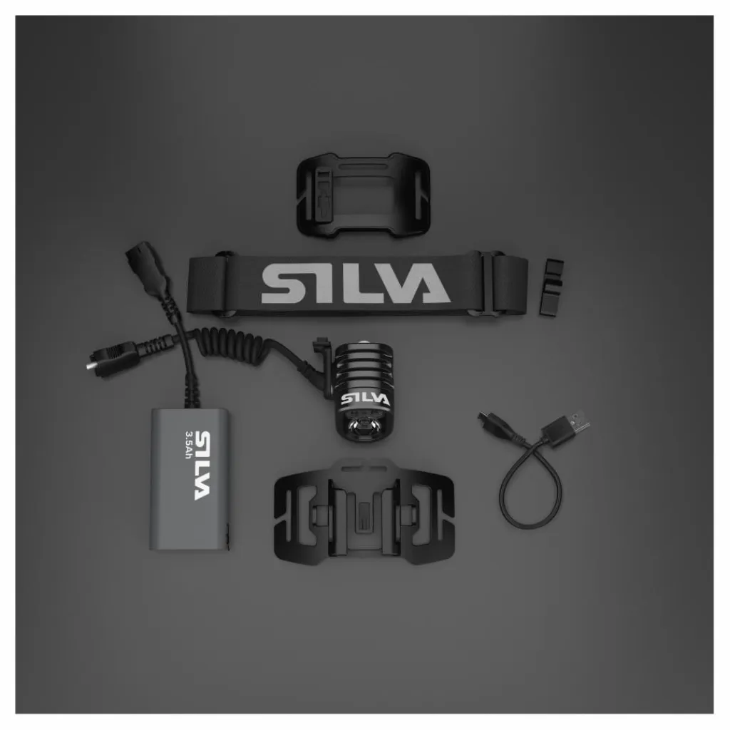 Pannlampa Exceed 4r Grey/white*Silva Best
