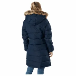 Whistler Paranaque Long Down Parka Jacket Blue Blå Discount