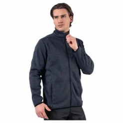 Pareman Melange Fleece Jacket Grey*Whistler