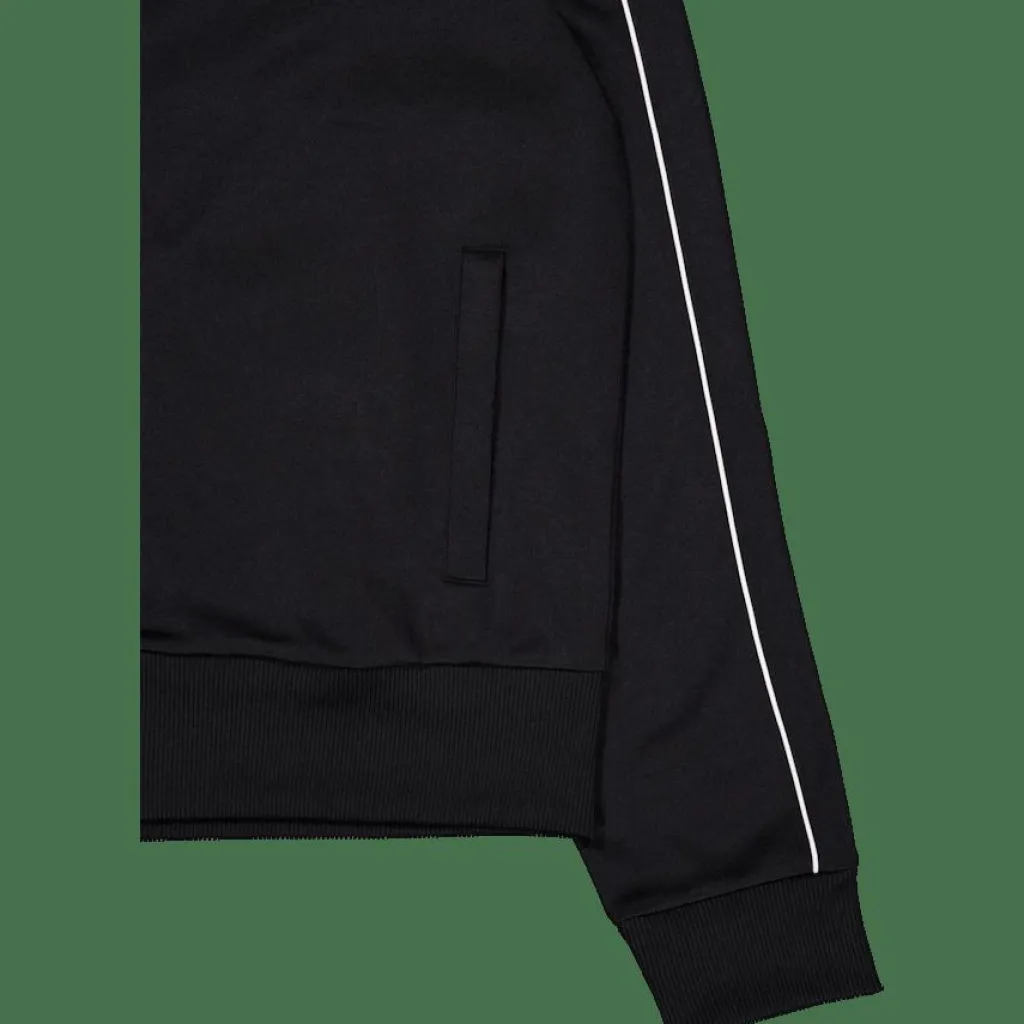 Lacoste Paris Piqué Zip Front Track Ja Noir 031 Black Discount