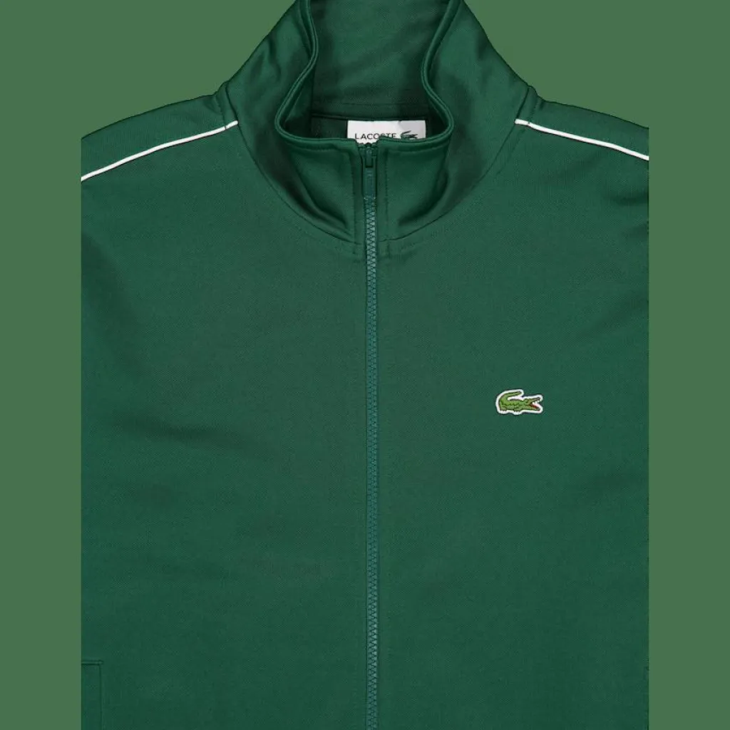 Paris Piqué Zip Front Track Ja Pine 132*Lacoste Clearance