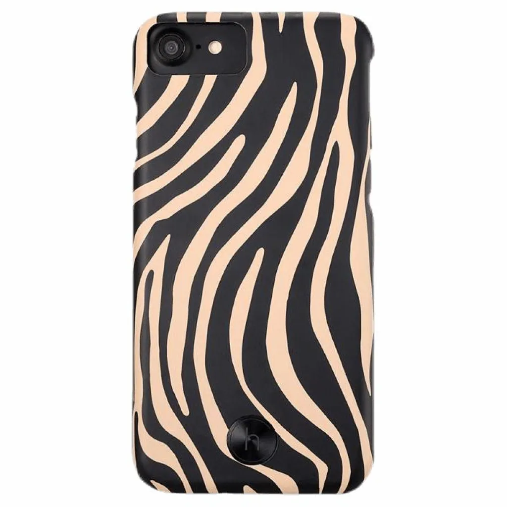 Paris Zebra iPhone 6/6s/7/8 Black/Beige*Holdit Outlet