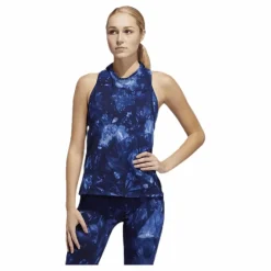 adidas Parley TRG Tank White Blå
