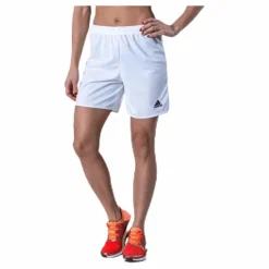 adidas Parma 16 Shorts White/Black Blå Online