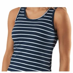 Marine Pasadena Dress Blue/White Blå och Vit Online
