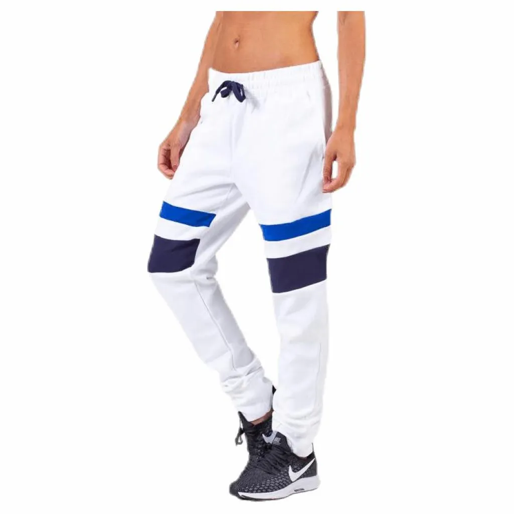 BLACC Pass Sweatpants Blue/White Blå och Vit Best