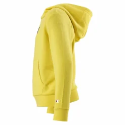 Pastel Hooded Sweatshirt Junior Yellow*Champion New