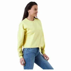 Only Pastel L/S O-Neck Swt Green Grön Outlet
