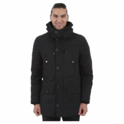 Patrick Parka Black*Wyte Hot