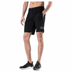 Virtus Patrick Sweat Short Pant Black Svart Online
