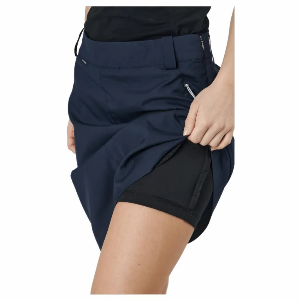 Paulina Wns Skirt Dark Night Blue*Didriksons Best