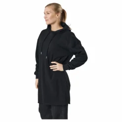 Pieces Pcchilli Ls Sweat Dress Bc Black Svart Online