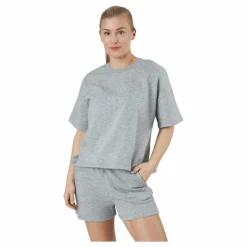 Pcchilli Summer 2/4 Loose Swea Light Grey Melange*Pieces Sale