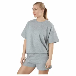 Pcchilli Summer 2/4 Loose Swea Light Grey Melange*Pieces Sale
