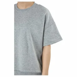 Pcchilli Summer 2/4 Loose Swea Light Grey Melange*Pieces Sale