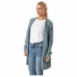 Pcellen Ls Long Knit Cardigan Trooper*Pieces Best