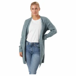 Pcellen Ls Long Knit Cardigan  Trooper*Pieces Best
