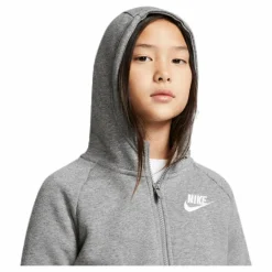 PE Zip Hoodie Junior Grey*Nike