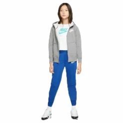 PE Zip Hoodie Junior Grey*Nike