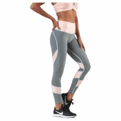 Peach Swirl Leggings Grey*Gavelo New