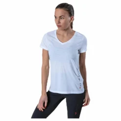 Performance Athl V-Neck Ss Tee White*Only Play Online